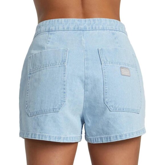 RVCA Denim Sailor Shorts Size 27 - Picture 4 of 4